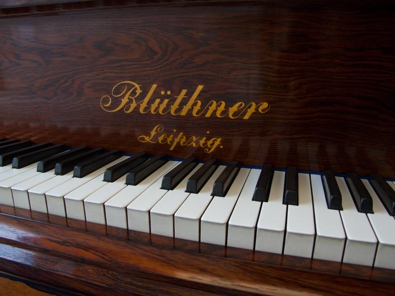 Bluthner VIII Aliquot grand Piano in rosewood – Gallery image – Roberts Pianos Oxford