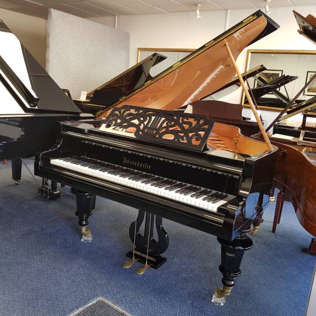 Bosendorfer 170 grand Piano in black – Inventory thumbnail – Roberts Pianos Oxford