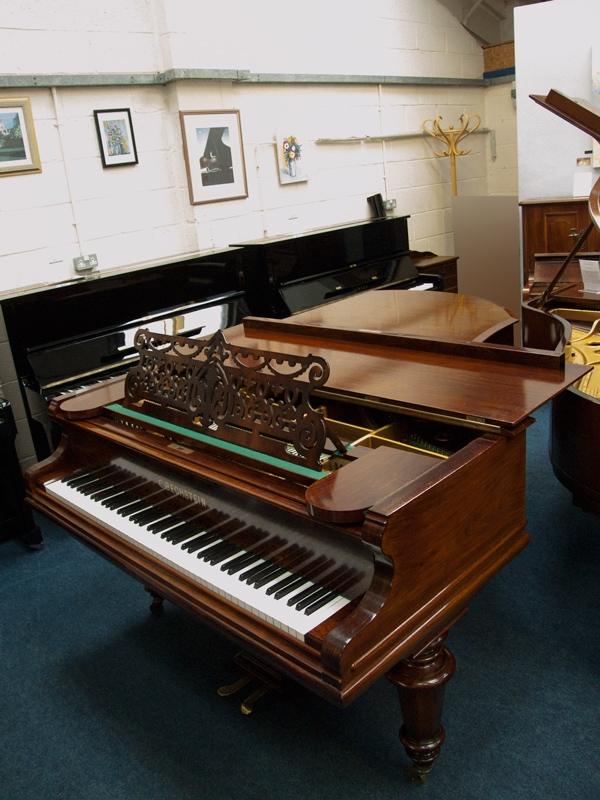 Bechstein V grand Piano in rosewood – Gallery image – Roberts Pianos Oxford