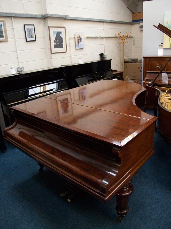 Bechstein V grand Piano in rosewood – Gallery image – Roberts Pianos Oxford