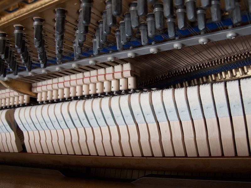 Welmar A2 upright Piano in Walnut matt – Gallery image – Roberts Pianos Oxford