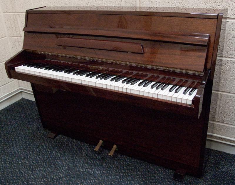 Zender upright Piano in Dark Mahogany – Featured image – Roberts Pianos Oxford