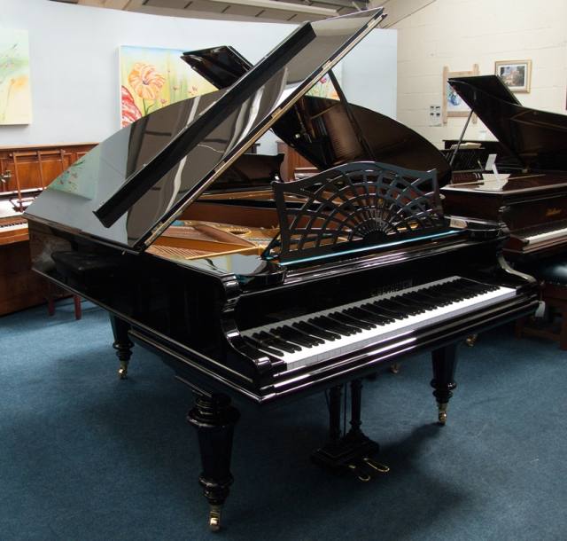 Bechstein V/B Grand Piano in black polyester – Inventory thumbnail – Roberts Pianos Oxford
