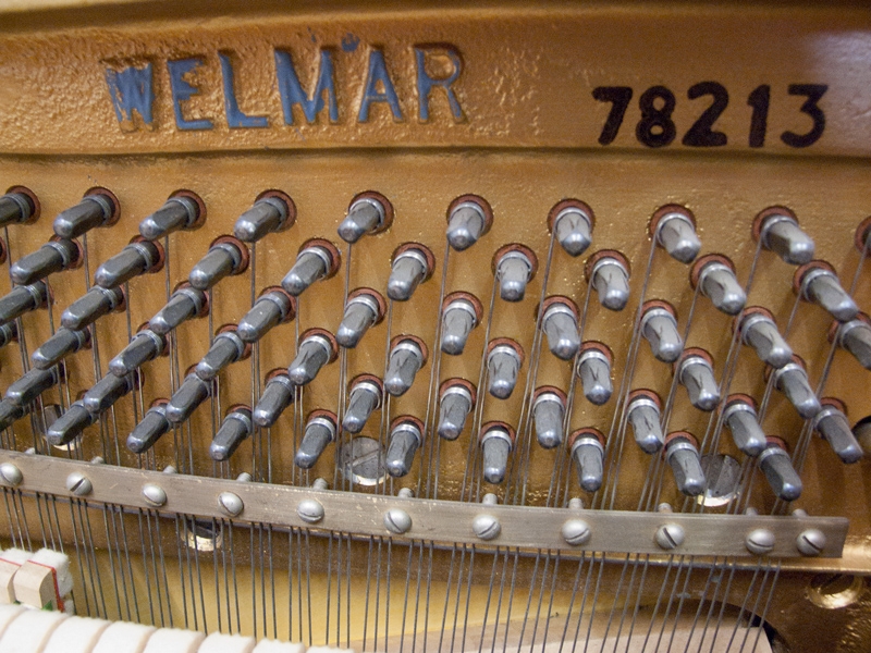 Welmar upright Piano – Gallery image – Roberts Pianos Oxford