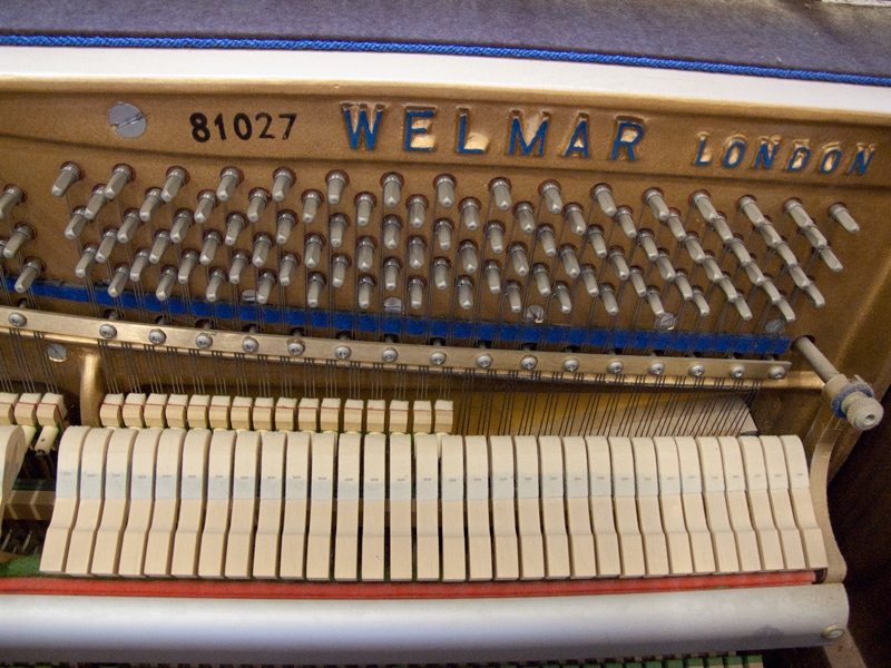 Welmar upright Piano – Gallery image – Roberts Pianos Oxford