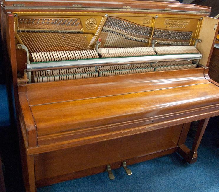 Grotrian Steinweg 125 upright Piano in rosewood – Gallery image – Roberts Pianos Oxford