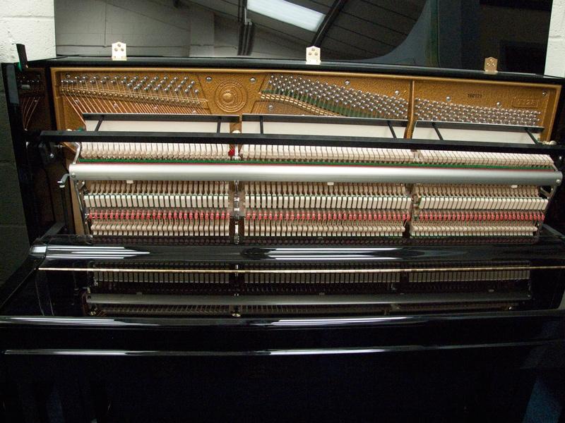 Hoffmann Bechstein 128 upright Piano in Black – Gallery image – Roberts Pianos Oxford