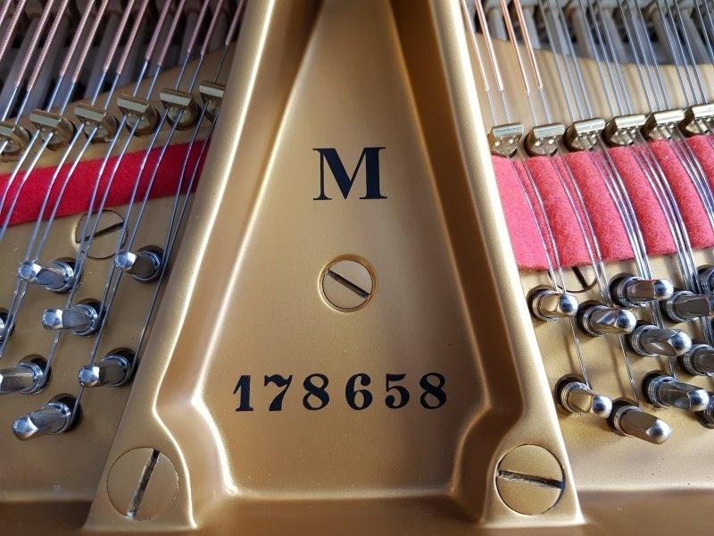 Steinway M grand Piano in Bright black – Gallery image – Roberts Pianos Oxford