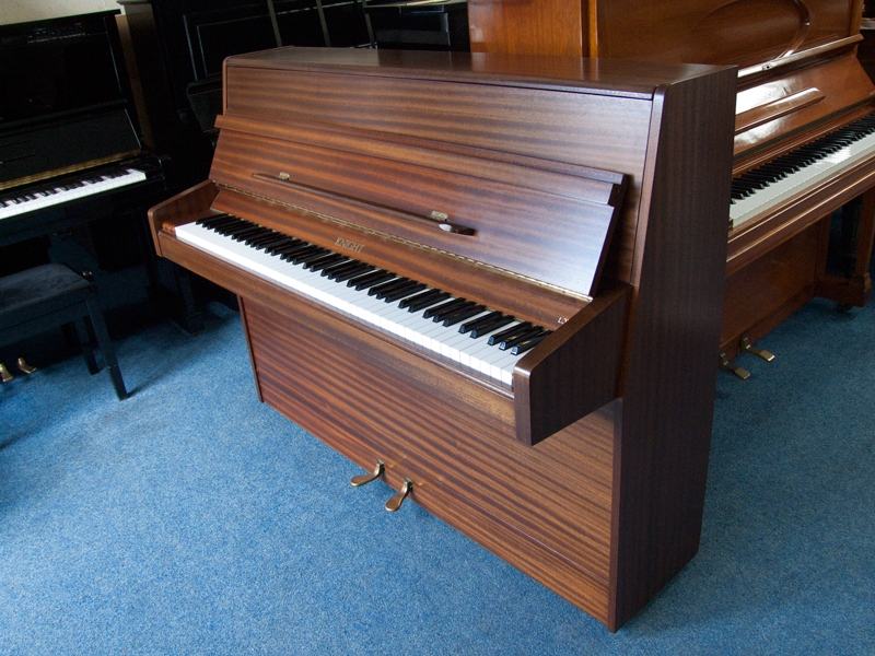 Knight York upright Piano in mahogany – Featured image – Roberts Pianos Oxford