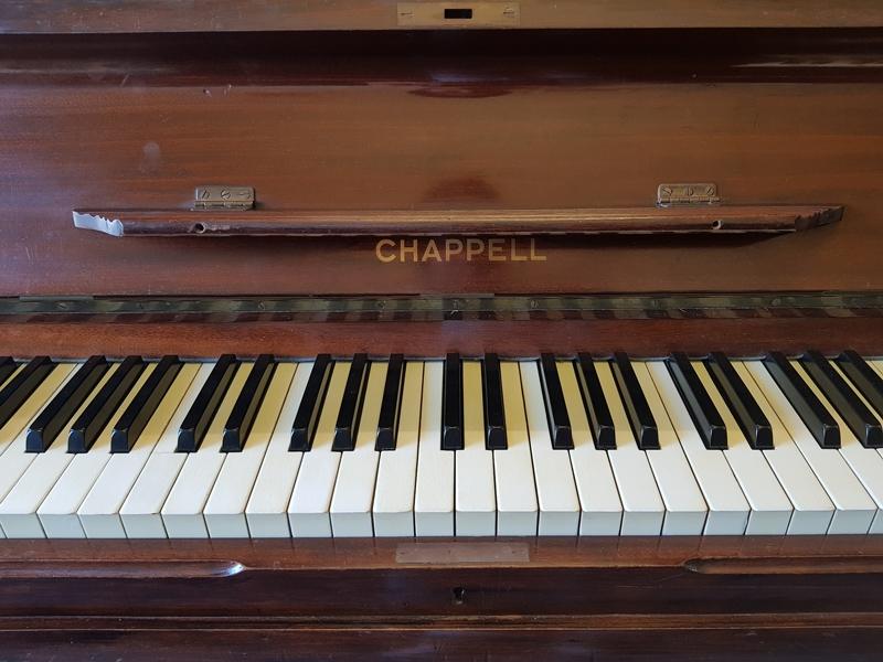 Chappell upright Piano in Mahogany – Gallery image – Roberts Pianos Oxford