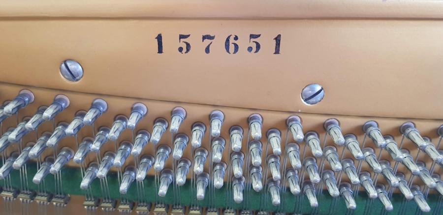 Bechstein 9 upright Piano in Walnut – Gallery image – Roberts Pianos Oxford