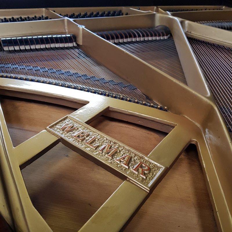Welmar grand Piano in mahogany – Gallery image – Roberts Pianos Oxford