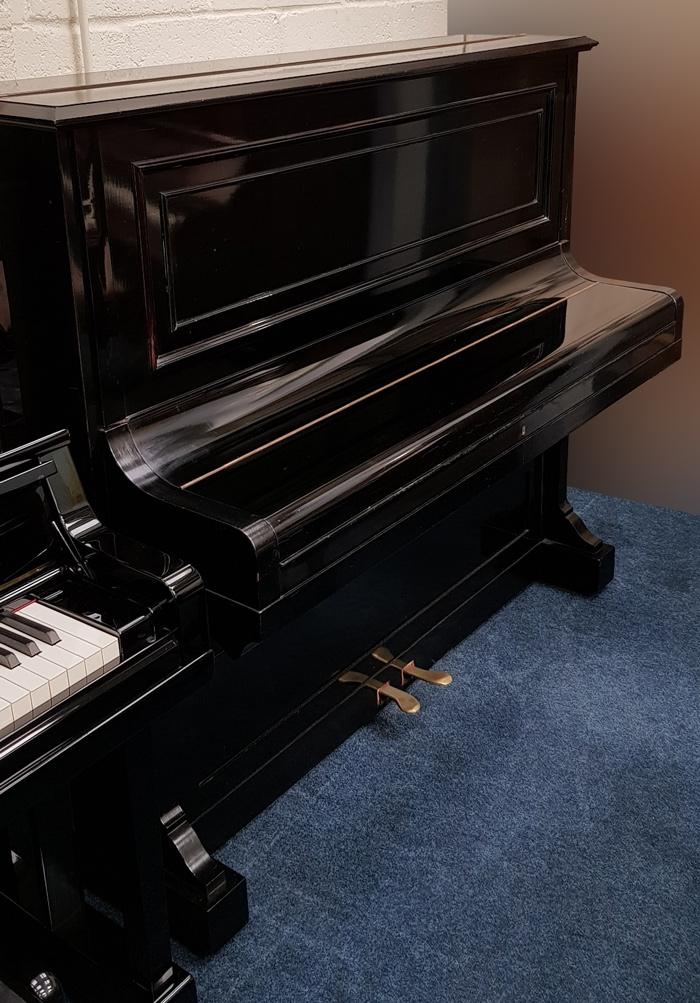 Bechstein 10 upright Piano in Black – Gallery image – Roberts Pianos Oxford