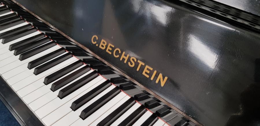 Bechstein 10 upright Piano in Black – Gallery image – Roberts Pianos Oxford