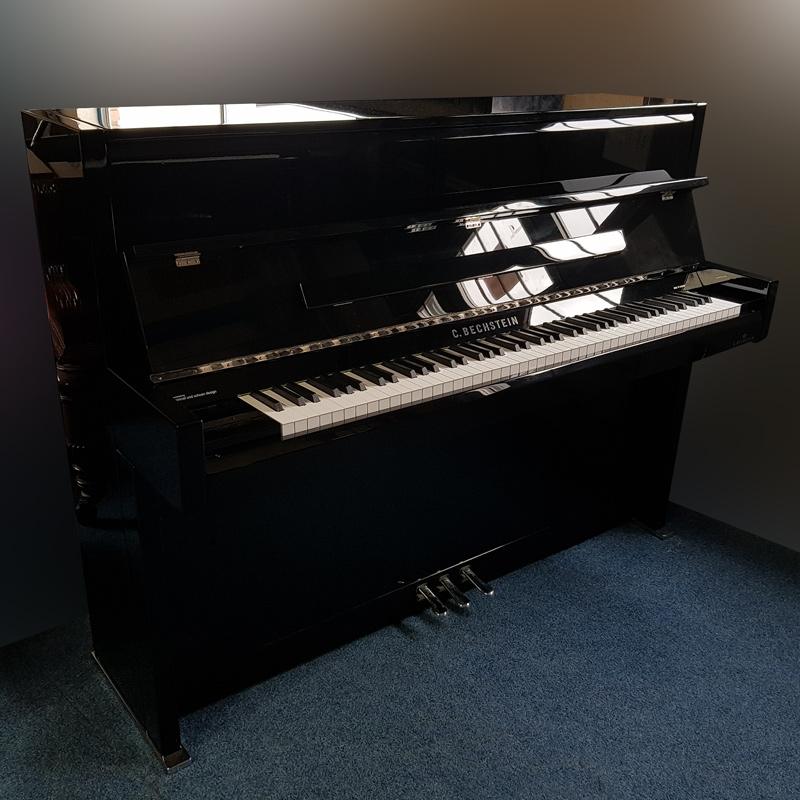 Bechstein Millennium 116 upright Piano in black – Featured image – Roberts Pianos Oxford