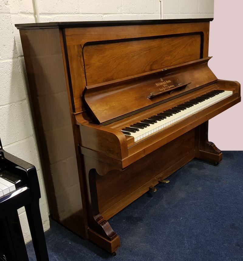 Steinway upright Piano in rosewood – Featured image – Roberts Pianos Oxford