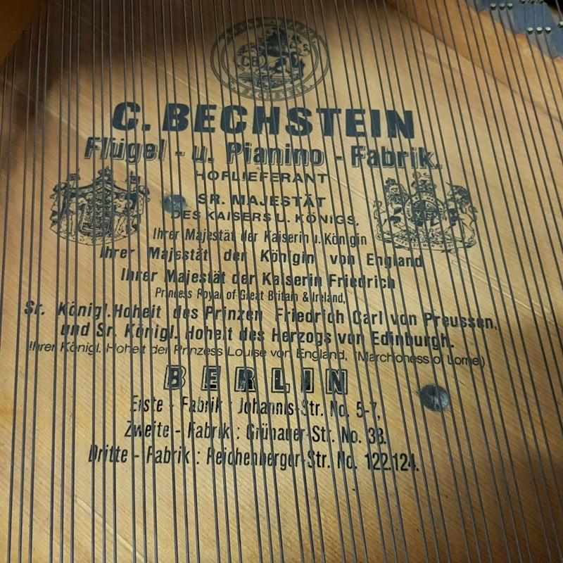 Bechstein V grand Piano in rosewood – Gallery image – Roberts Pianos Oxford