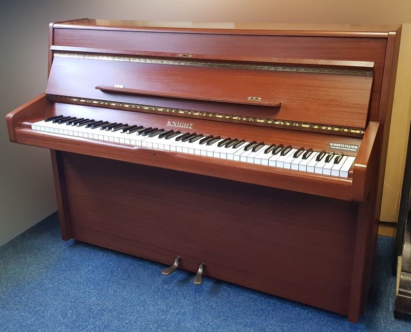 Knight K6 upright Piano in mahogany – Featured image – Roberts Pianos Oxford