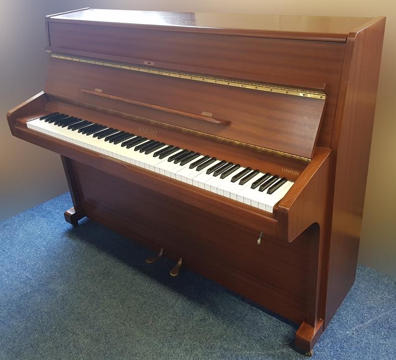 Knight upright Piano in mahogany – Featured image – Roberts Pianos Oxford
