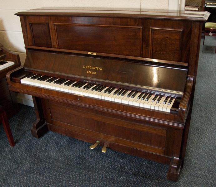 Bechstein upright Piano in Rosewood – Gallery image – Roberts Pianos Oxford