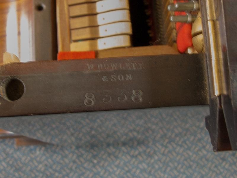Bechstein upright Piano in Rosewood – Gallery image – Roberts Pianos Oxford