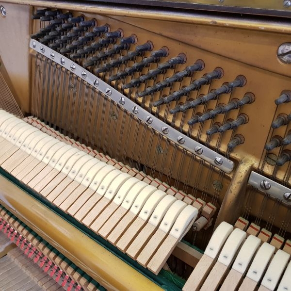 Welmar upright Piano in light mahogany – Gallery image – Roberts Pianos Oxford