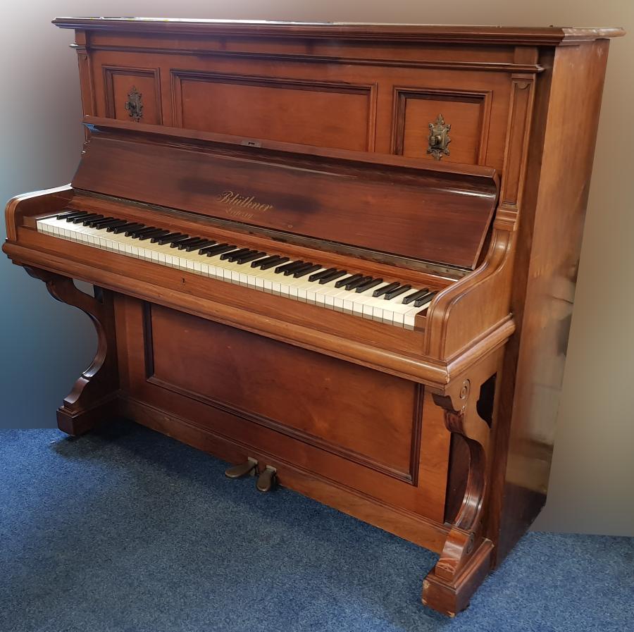 Bluthner upright Piano in rosewood – Featured image – Roberts Pianos Oxford