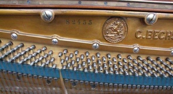 Bechstein 10 upright Piano in Rosewood – Gallery image – Roberts Pianos Oxford