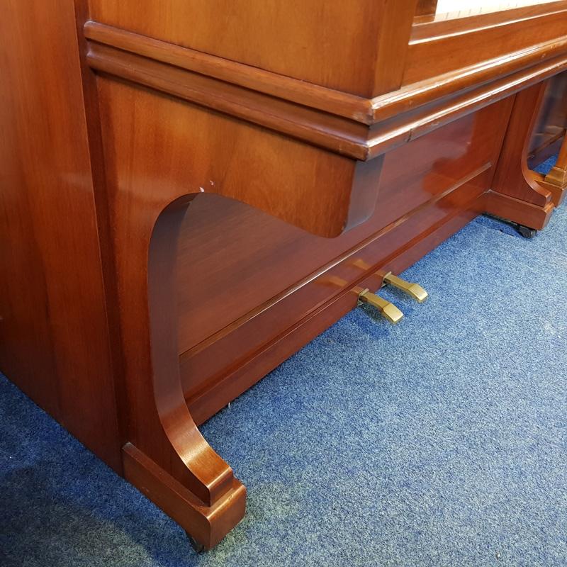 Grotrian Steinweg 125 upright Piano in Walnut – Gallery image – Roberts Pianos Oxford