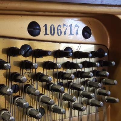 Bluthner upright Piano in Rosewood – Gallery image – Roberts Pianos Oxford