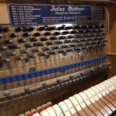 Bluthner upright Piano in Rosewood – Gallery image – Roberts Pianos Oxford