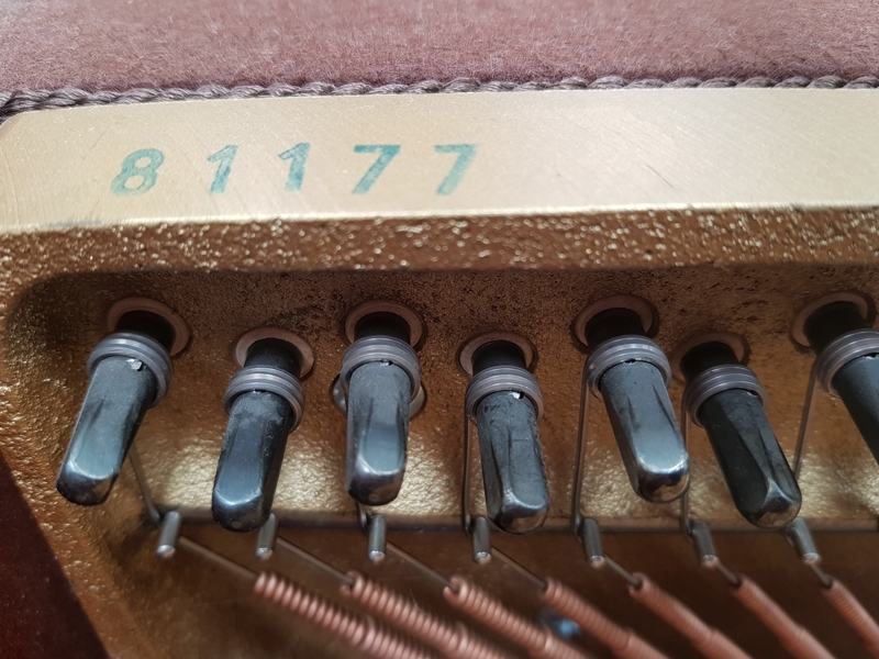 Fazer upright Piano in mahogany – Gallery image – Roberts Pianos Oxford