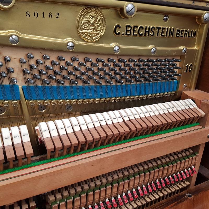Bechstein 10 upright Piano in light-rosewood – Gallery image – Roberts Pianos Oxford