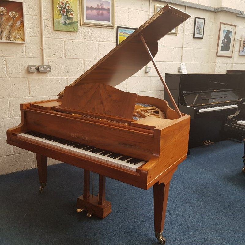 Bluthner IV grand Piano in walnut – Featured image – Roberts Pianos Oxford