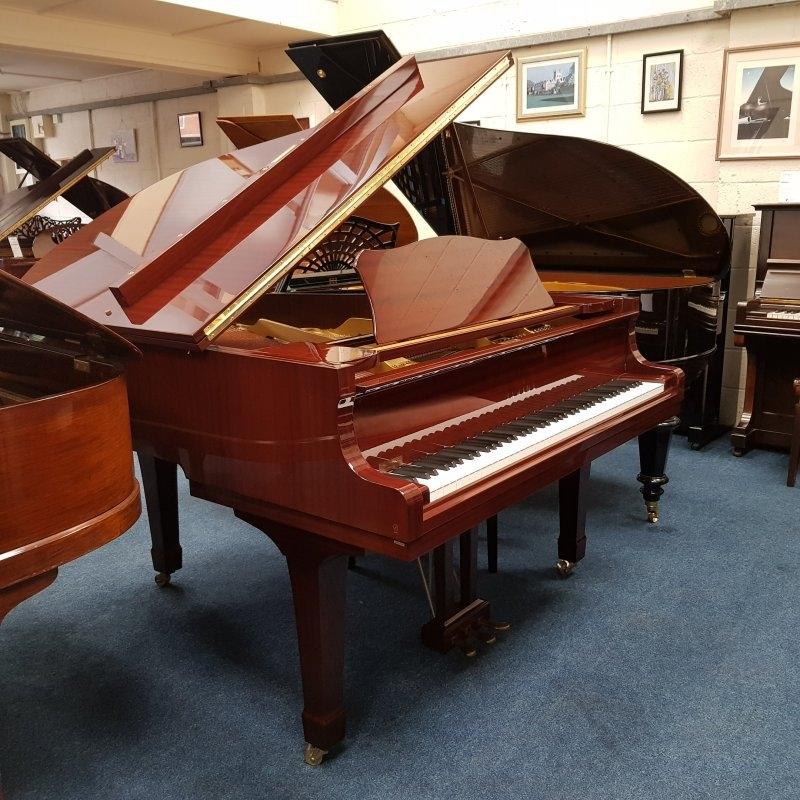 Yamaha G1RE grand Piano in bright mahogany – Featured image – Roberts Pianos Oxford