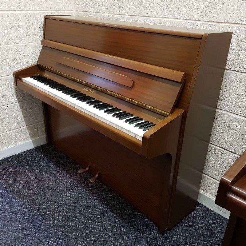 Knight K10 upright Piano in mahogany – Featured image – Roberts Pianos Oxford