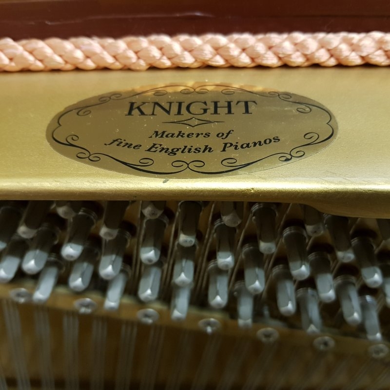 Knight K10 upright Piano in mahogany – Gallery image – Roberts Pianos Oxford