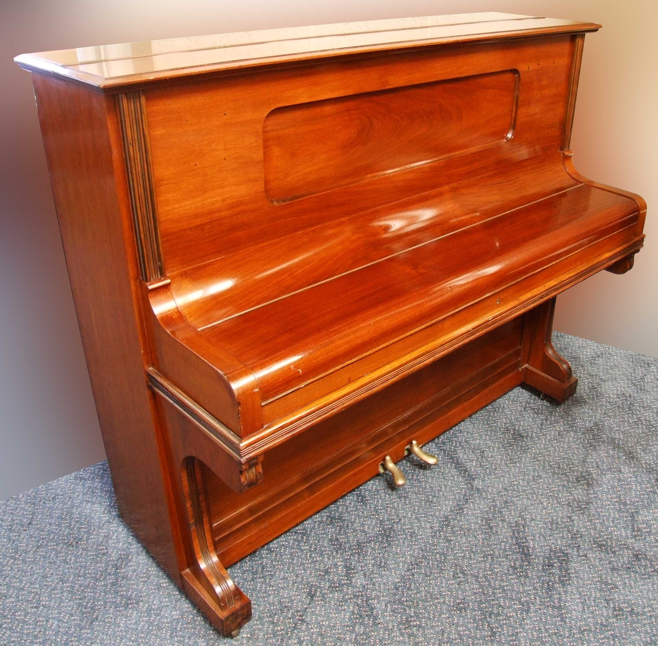 Grotrian Steinweg upright Piano in rosewood – Gallery image – Roberts Pianos Oxford