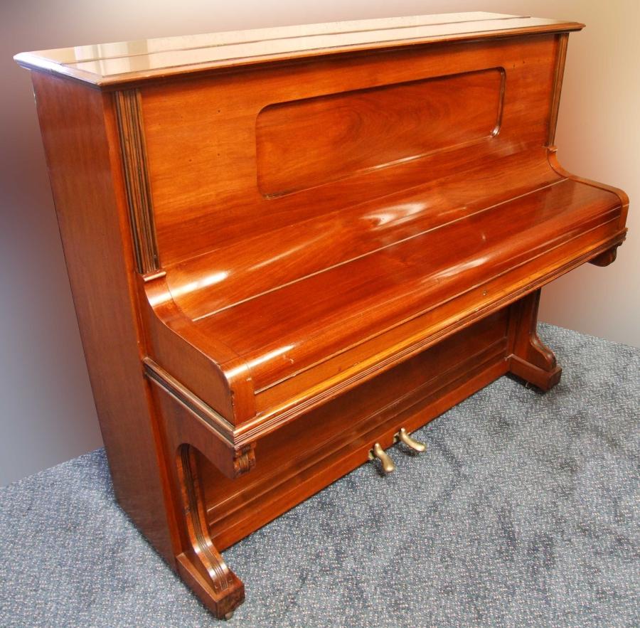 Grotrian Steinweg upright Piano in rosewood – Gallery image – Roberts Pianos Oxford