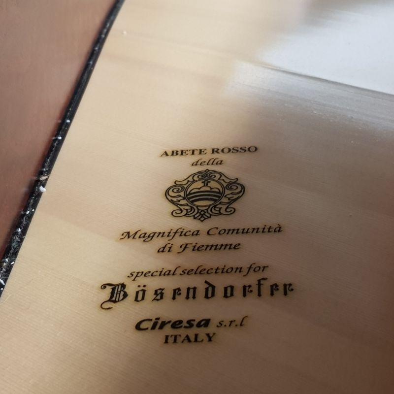 Bosendorfer 170 grand Piano in black – Gallery image – Roberts Pianos Oxford