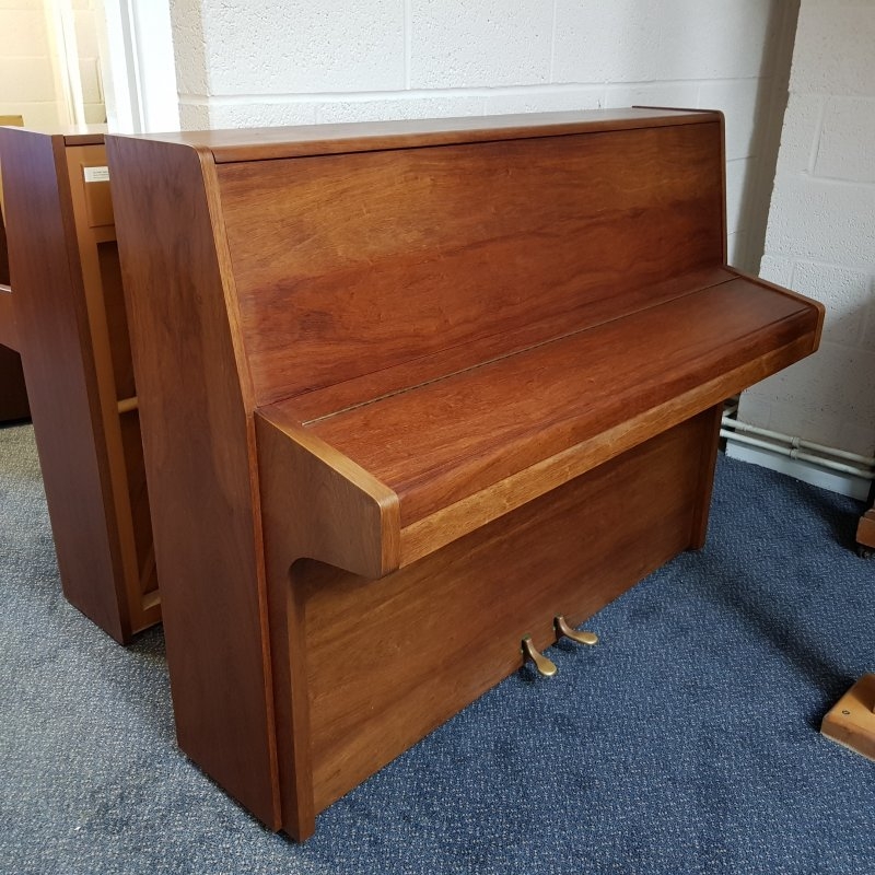 Knight K10 upright Piano in walnut – Gallery image – Roberts Pianos Oxford