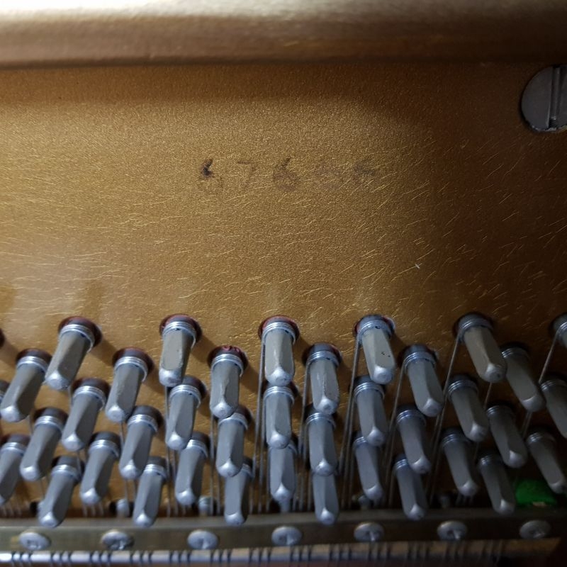 Knight K10 upright Piano in walnut – Gallery image – Roberts Pianos Oxford