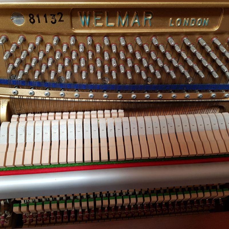 Welmar A4 upright Piano in mahogany – Gallery image – Roberts Pianos Oxford