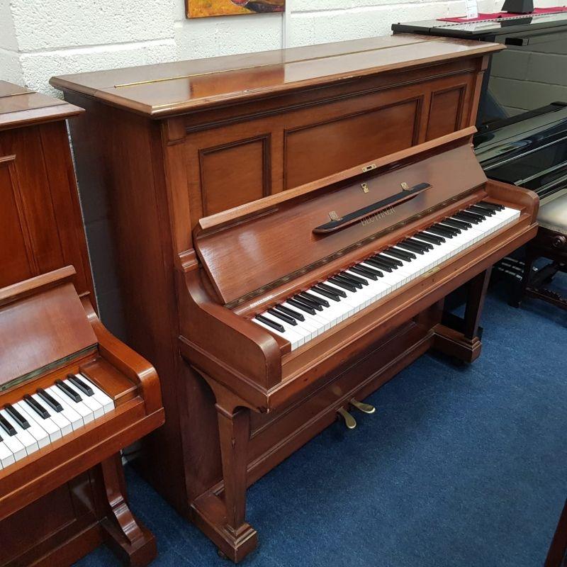 Bluthner upright Piano in mahogany – Featured image – Roberts Pianos Oxford