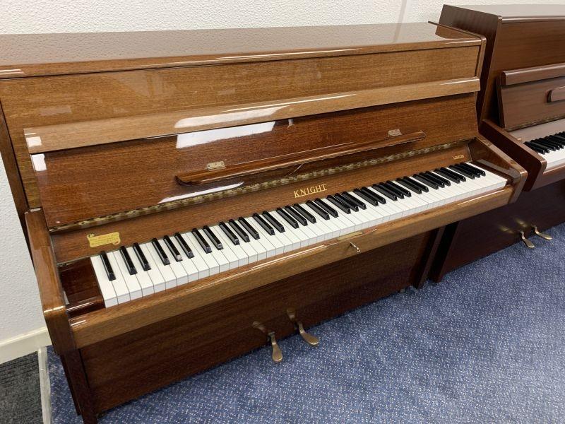 Knight K20 upright Piano in mahogany – Featured image – Roberts Pianos Oxford