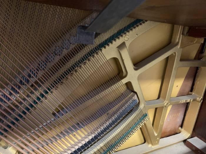 Knight K20 upright Piano in mahogany – Gallery image – Roberts Pianos Oxford