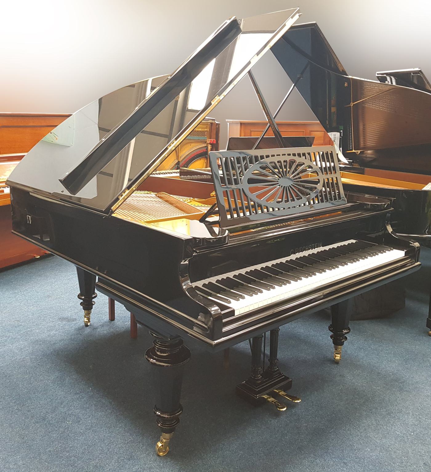 Bechstein A grand Piano in black polyester – Featured image – Roberts Pianos Oxford
