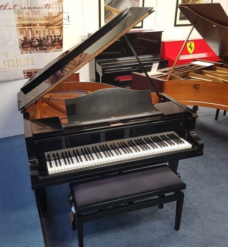 Bluthner IV (4) grand Piano in black – Featured image – Roberts Pianos Oxford