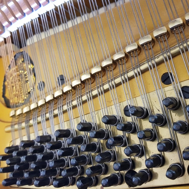 Bluthner IV (4) grand Piano in black – Gallery image – Roberts Pianos Oxford