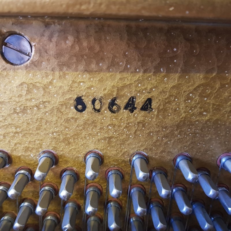 Knight K10 upright Piano in teak – Gallery image – Roberts Pianos Oxford